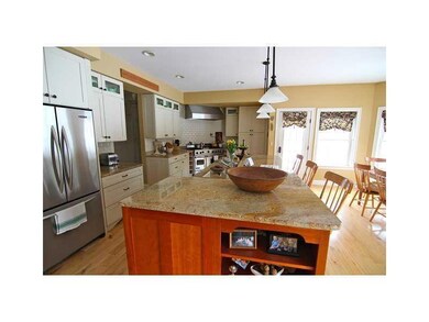 Kitchen. Hard rock maple floors,