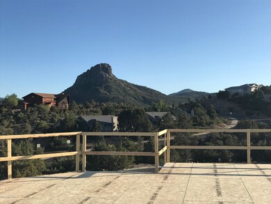 Thumb Butte from dining area