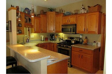 Kitchen. Kitchen with eat at counter.