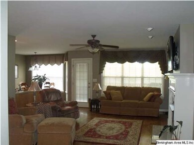 Great Room overlooking acreage