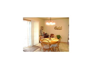 Dining Area. Sliding Doors to Porch