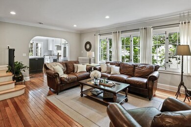 Open kitchen - living room floor plan