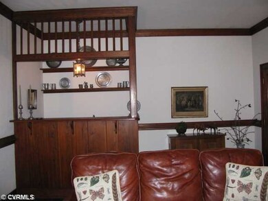 Den/Family/Great Room - Raleigh Tavern bar replica