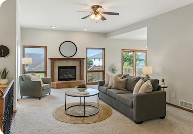 Living Room - Virtually Staged