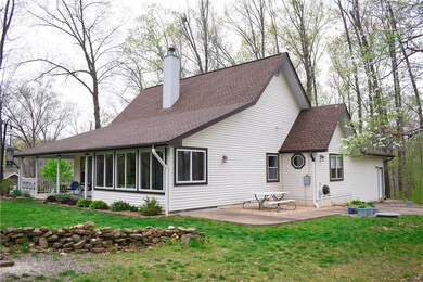 Back patio and back of house