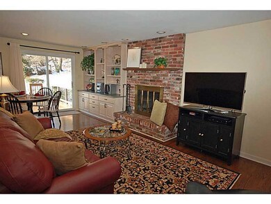Family Room. Family room open to the kitchen with 