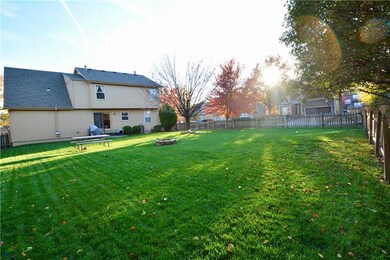 VERY large fenced backyard!