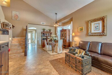 Living and dining room