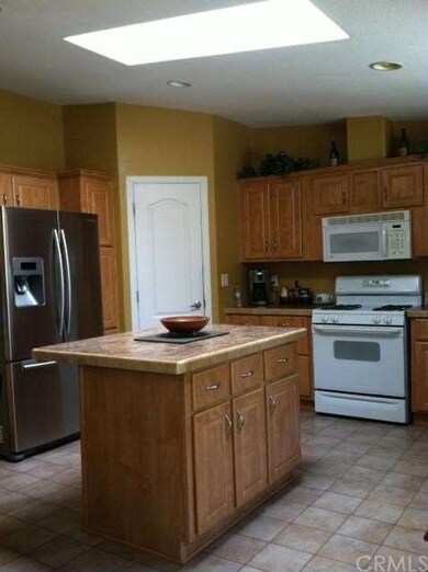 Kitchen with island and pantry