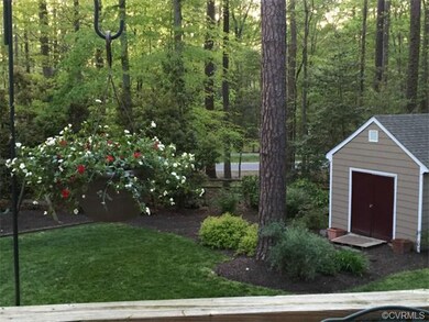 12 x 12 shed is great for storage.  Fenced yard af