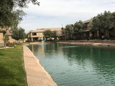 Right off the patio