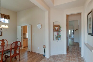A View from the Front Door Reveals the Formal Dini