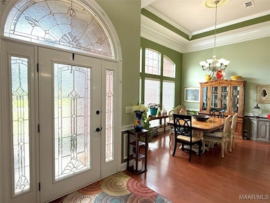 foyer and Dining room