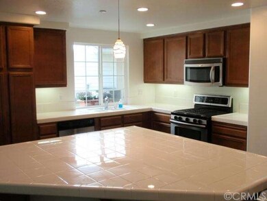 large kitchen with center island