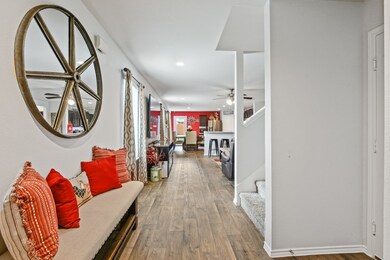 Inviting entry hallway