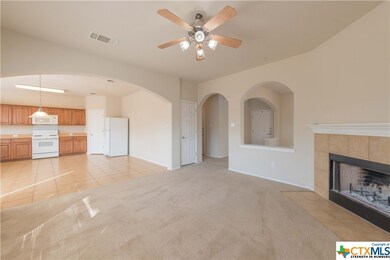Living Room open to the kitchen area
