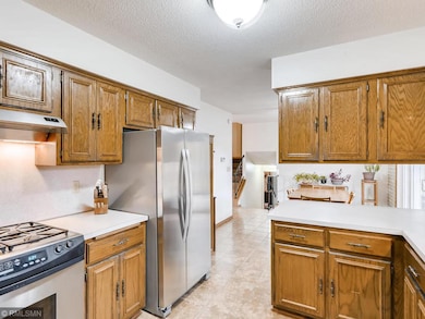 Kitchen with SS Appliances