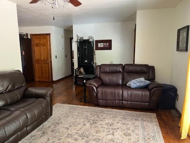 living room to hall