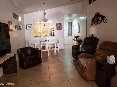 Dining room in great room