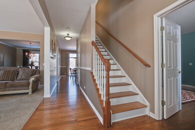 Foyer Leads to the Sun filled Living Room on the L