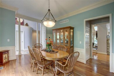 Another view of dining room looking back into the 