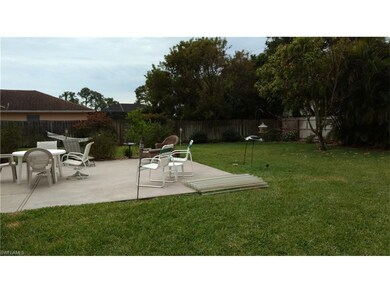 Rear yard & Patio