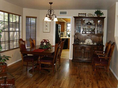 Formal Dining Room with Bay Window