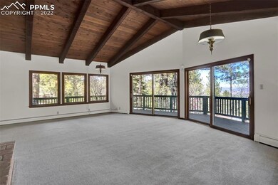 Great Room with wrap-a-round composite deck