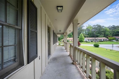 View of patio / terrace with covered porch