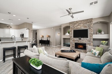 Greatroom to entryway