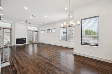 Dining Room, open to living spaces.   Note the hig