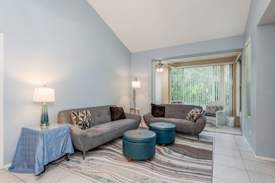 Vaulted Ceilings in Living Area