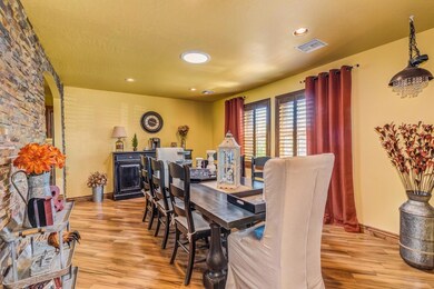 Large dining room!