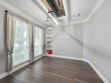 Private office is to the left of the entrance and