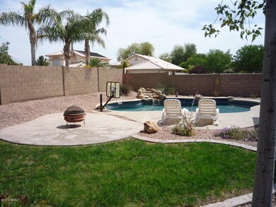 Grassy Backyard & Pool
