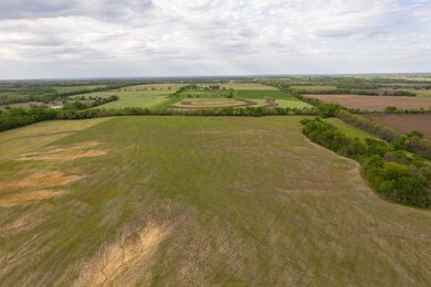 Aerial view with a rural view