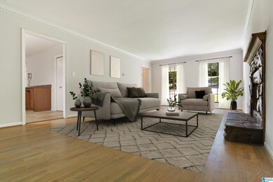 Living room has been virtually staged.