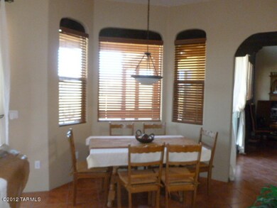 Breakfast nook area