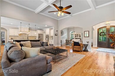 Gleaming hardwood floors.