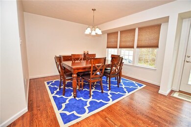 This home features lots of windows and natural lig