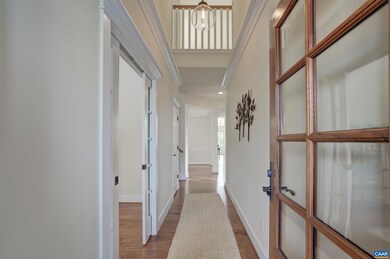 Neutral paints and hardwood floors throghout the m
