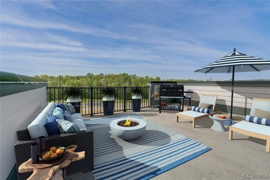 Rooftop terrace - Virtual staging