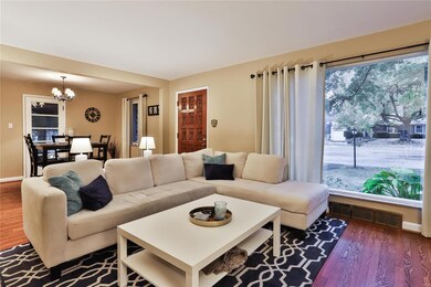 Another view of the living room.  Beautiful picture window provides so much natural light