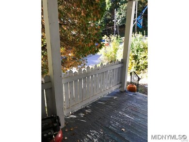 Private/breezy front porch