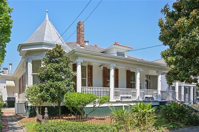 Newly painted exterior with fabulous turret