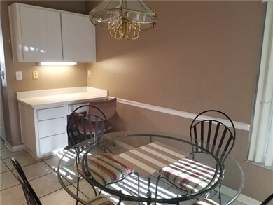 Breakfast nook and desk,