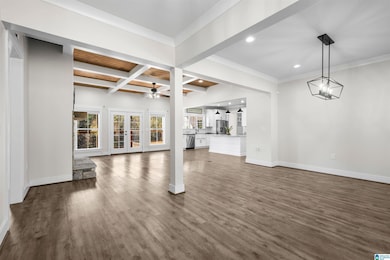 Open floor plan