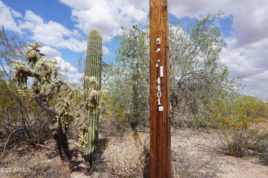 Electric Pole with Address