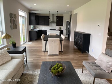 Open Concept Kitchen and Living