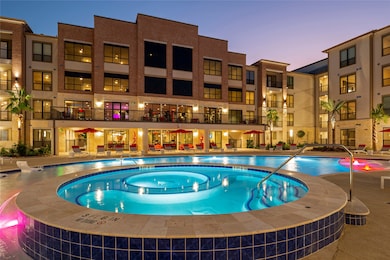 Social spa with seating